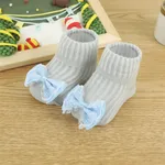 calzini di cotone cartone animato floreale animale 3d carino bambino/bambino ciano