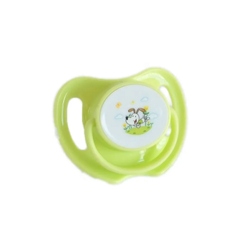 Chupeta ortodôntica infantil para amamentação - macia e confortável como a mãe Verde Pálido big image 1