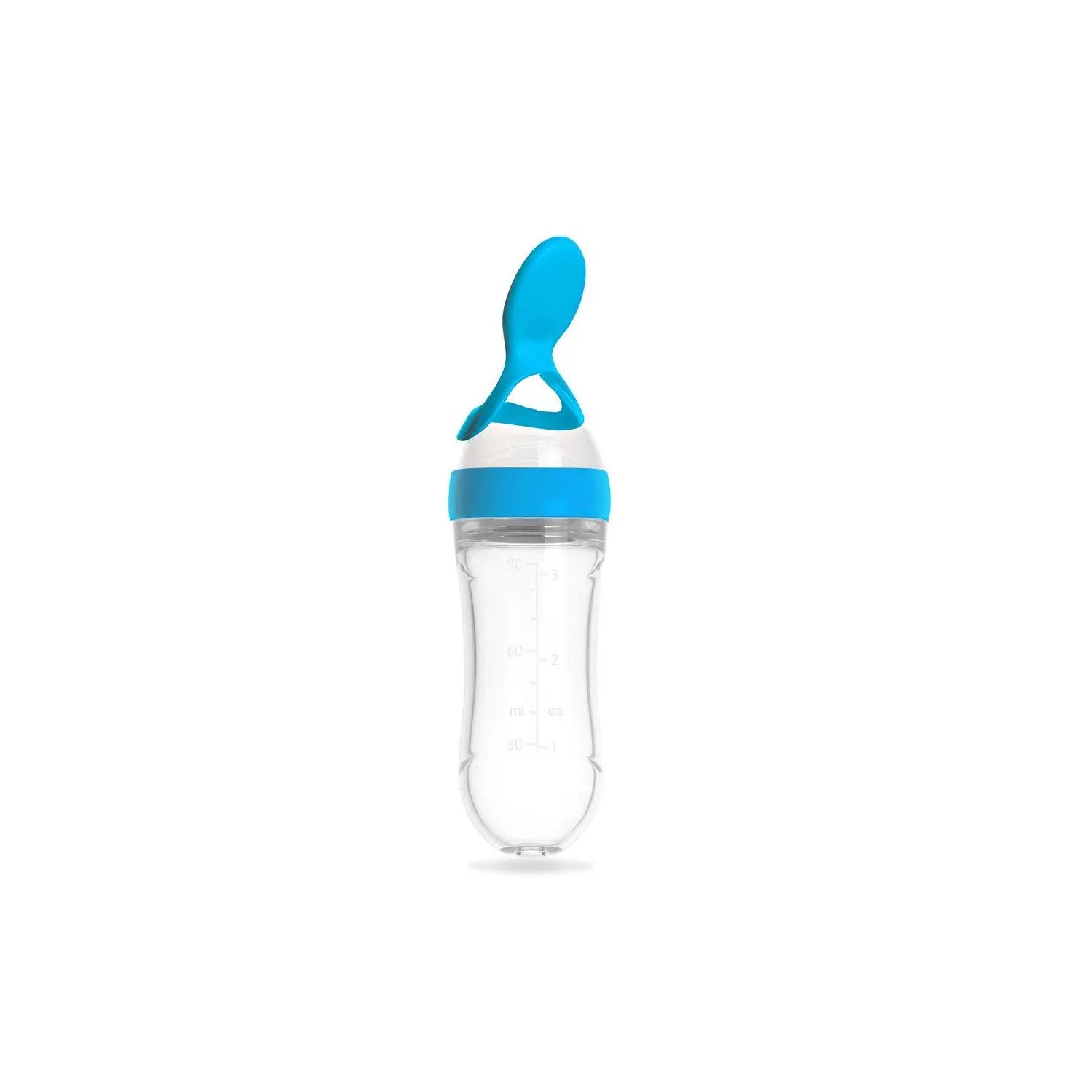 

Silicone Baby Food Dispensing Spoon, 90ml / 3oz Infant Food Squeeze Feeder