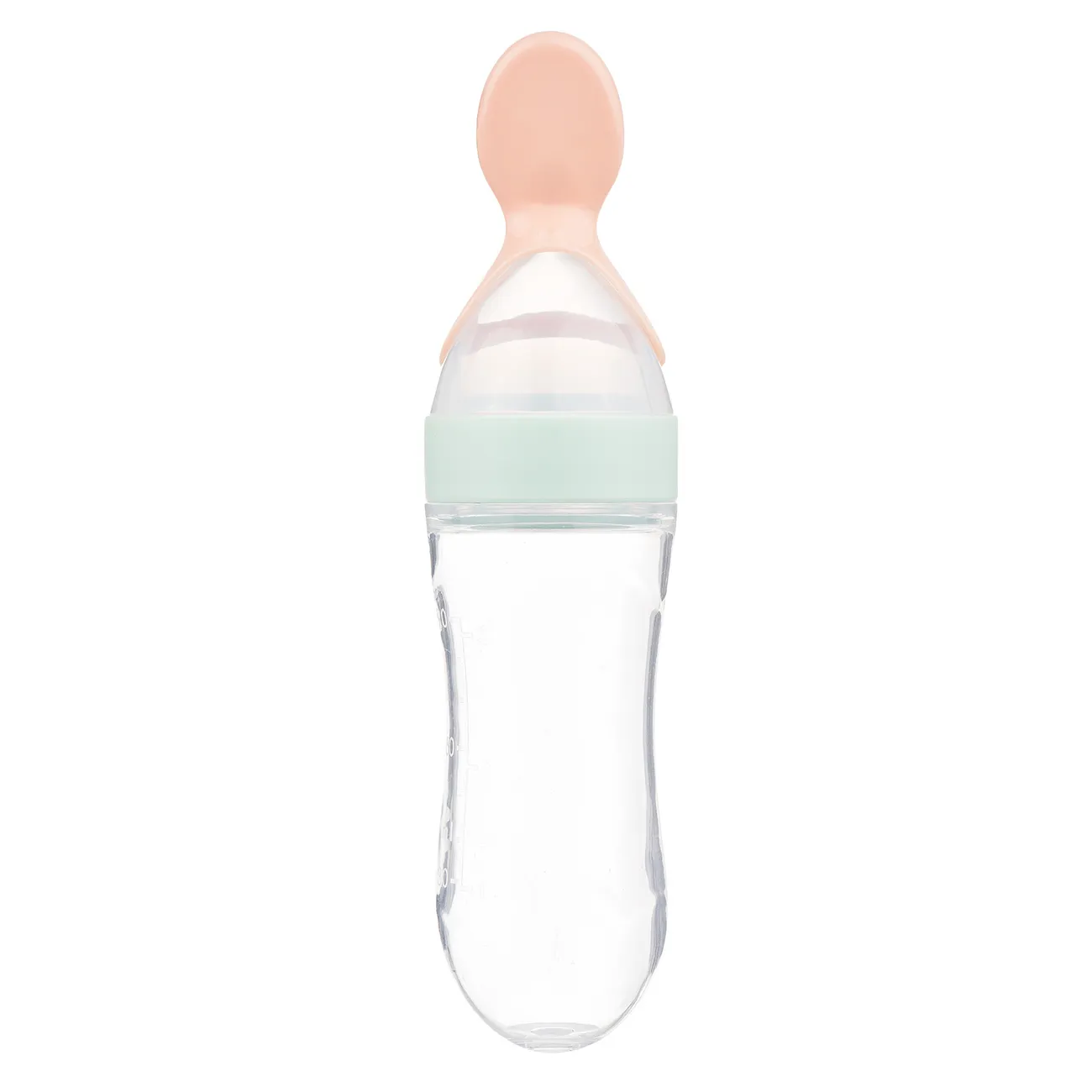 Silicone Baby Food Dispensing Spoon, 90ml / 3oz Infant Food Squeeze Feeder  big image 1