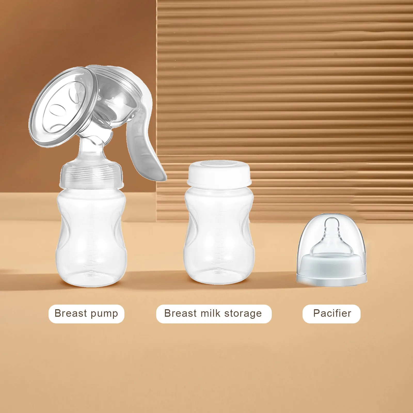 Portable Manual Breast Milk Collector
