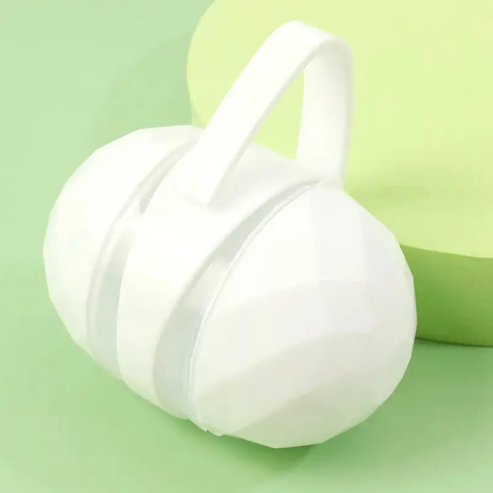 Portable Baby Pacifier and Snack Storage Container with 2 Boxes and a Hook White big image 1