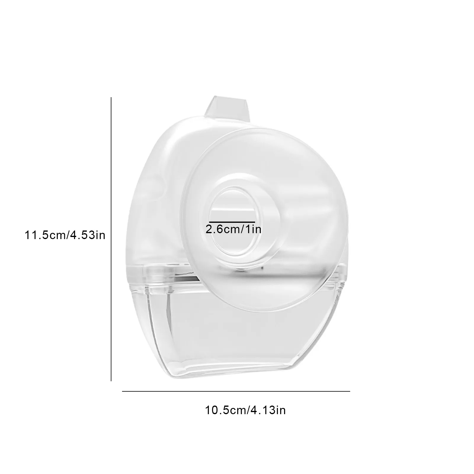 2-pack Nursing Cup Silicone Breast Milk Savers for Breastfeeding Nipple Shells Protect Sore Nipples Extra-Soft and Reusable White image 4