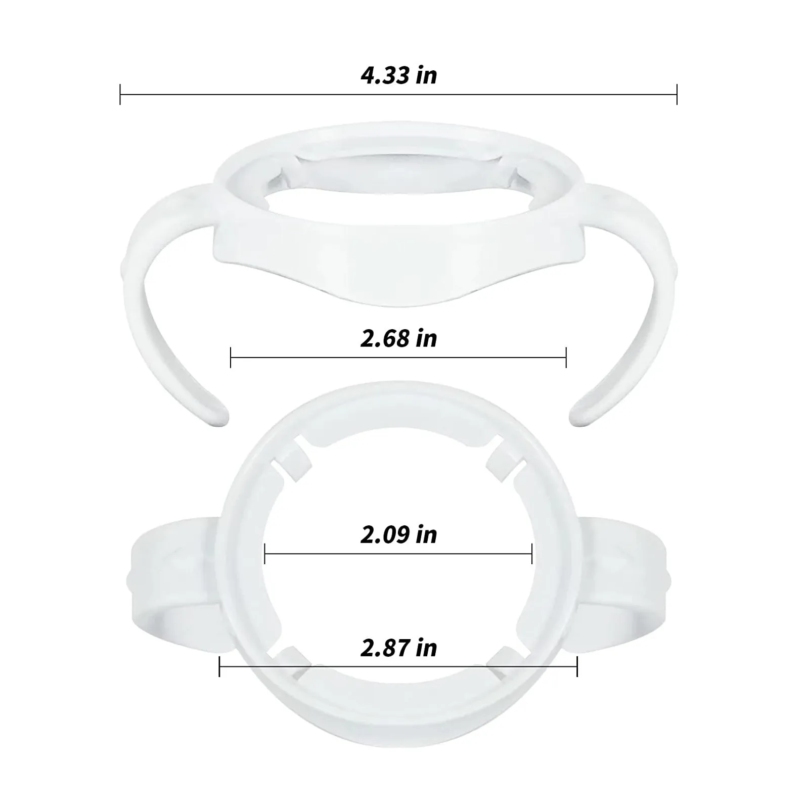 4 -pack Compatible Baby Bottle Handles for Natural Series Baby Bottle Holder  image 3