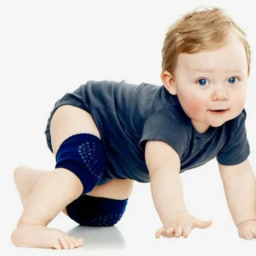 Bebê / criança sólida antiderrapante kneecaps