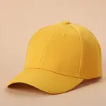 كيد الحد الأدنى قبعة بيسبول الصلبة أصفر شاحب