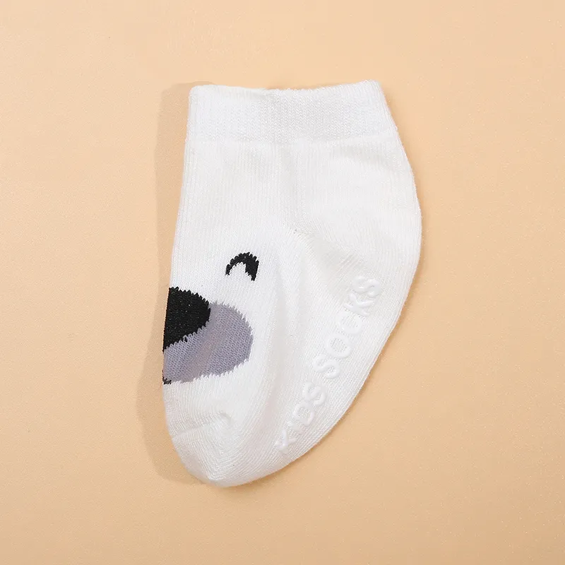 adorables chaussettes de sol pour bébés / tout-petits Blanc big image 1