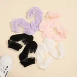 Baby / Toddler Solid Lace Breathable Socks  image 4