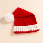 Santa Beanie Hat Christmas Red and White Knitted Christmas Caps Winter Hat Xmas Hats for Mom and Me  image 6