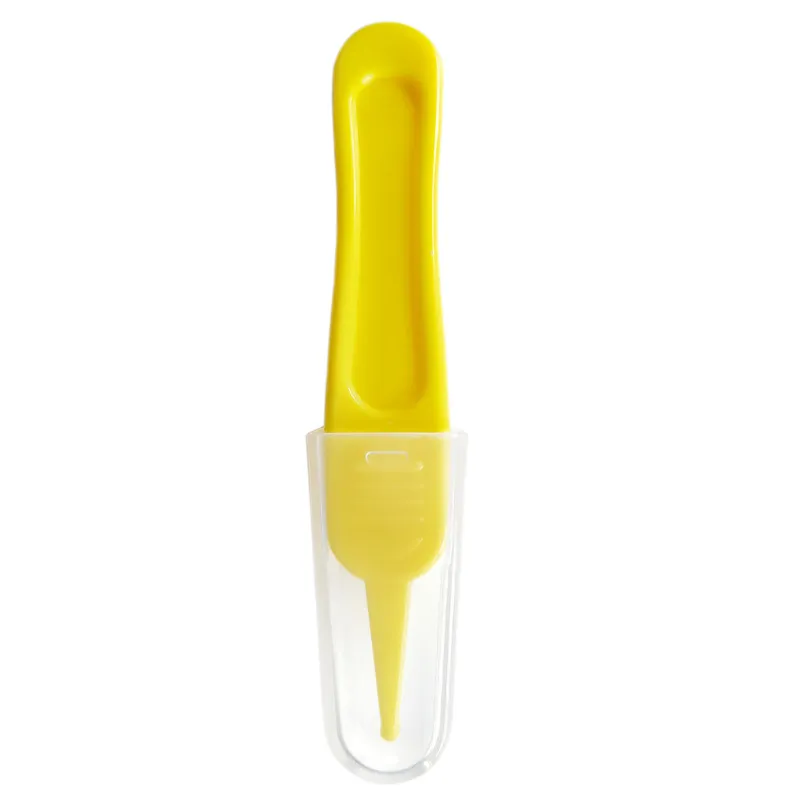 Safe,Easy Nasal Booger and Ear Cleaner for Newborns and Infants Dual Earwax and Snot Remover Yellow big image 1