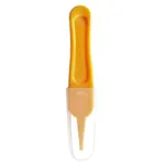 Safe,Easy Nasal Booger and Ear Cleaner for Newborns and Infants Dual Earwax and Snot Remover Orange