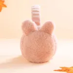 Toddler / Kid Winter Rabbit Earmuffs Warm Plush Foldable Outdoor Ear Warmers Ear Muffs Pink