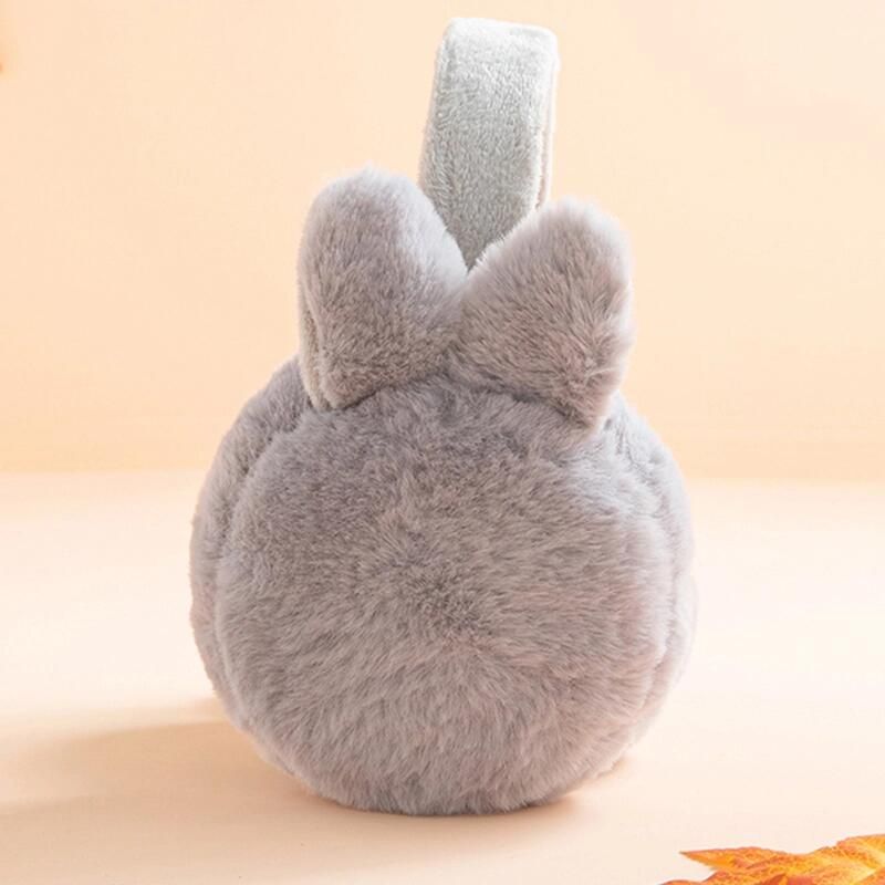 Toddler / Kid Winter Rabbit Earmuffs Warm Plush Foldable Outdoor Ear Warmers Ear Muffs