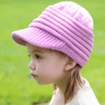 Baby Ruched Design Fleece Lined Cap  image 2