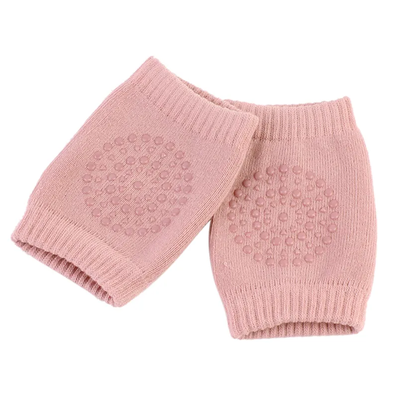 Baby / Kleinkind Solid Anti-Rutsch-Kniescheiben rosa big image 1