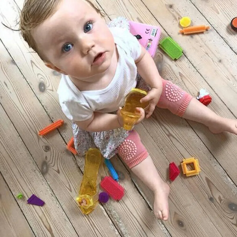 Baby / Toddler Solid Antiskid Kneecaps Pink big image 1