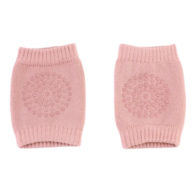 Baby / Kleinkind Solid Anti-Rutsch-Kniescheiben rosa big image 1