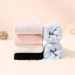 5-pairs 100% Cotton Baby Solid Socks  image 2