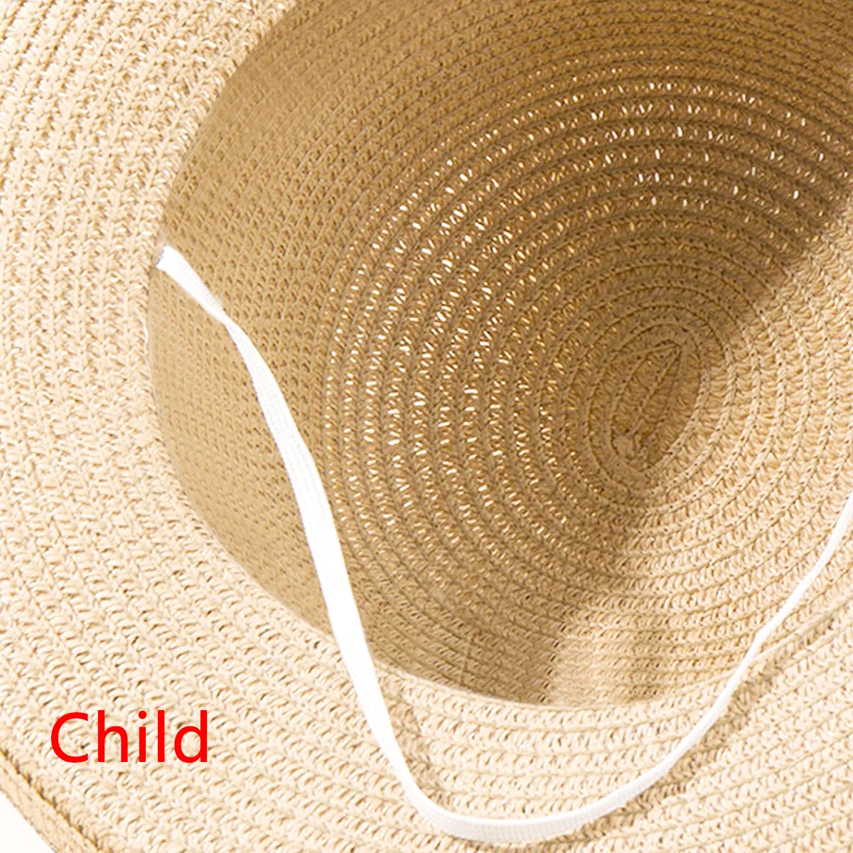 Bow Decor Straw Hat for Mom and Me  image 6