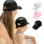 Rainbow Embroidery Baseball Cap for Mom and Me White image 2