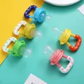 BPA Free Baby Vegetable Fruit Feeder Food Pacifier Chew Feeder Baby Silicone Pacifier Massage Gums  image 2