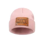 Mom and Me Letters Print Hat Pink