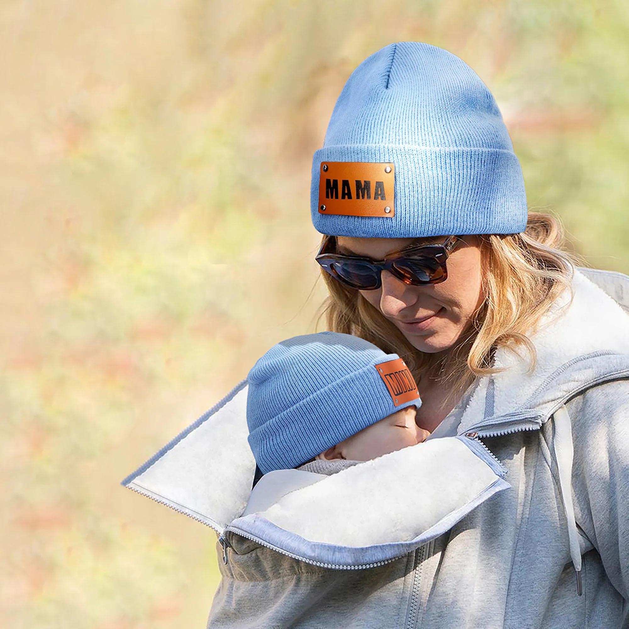 Mom and Me Letters Print Hat