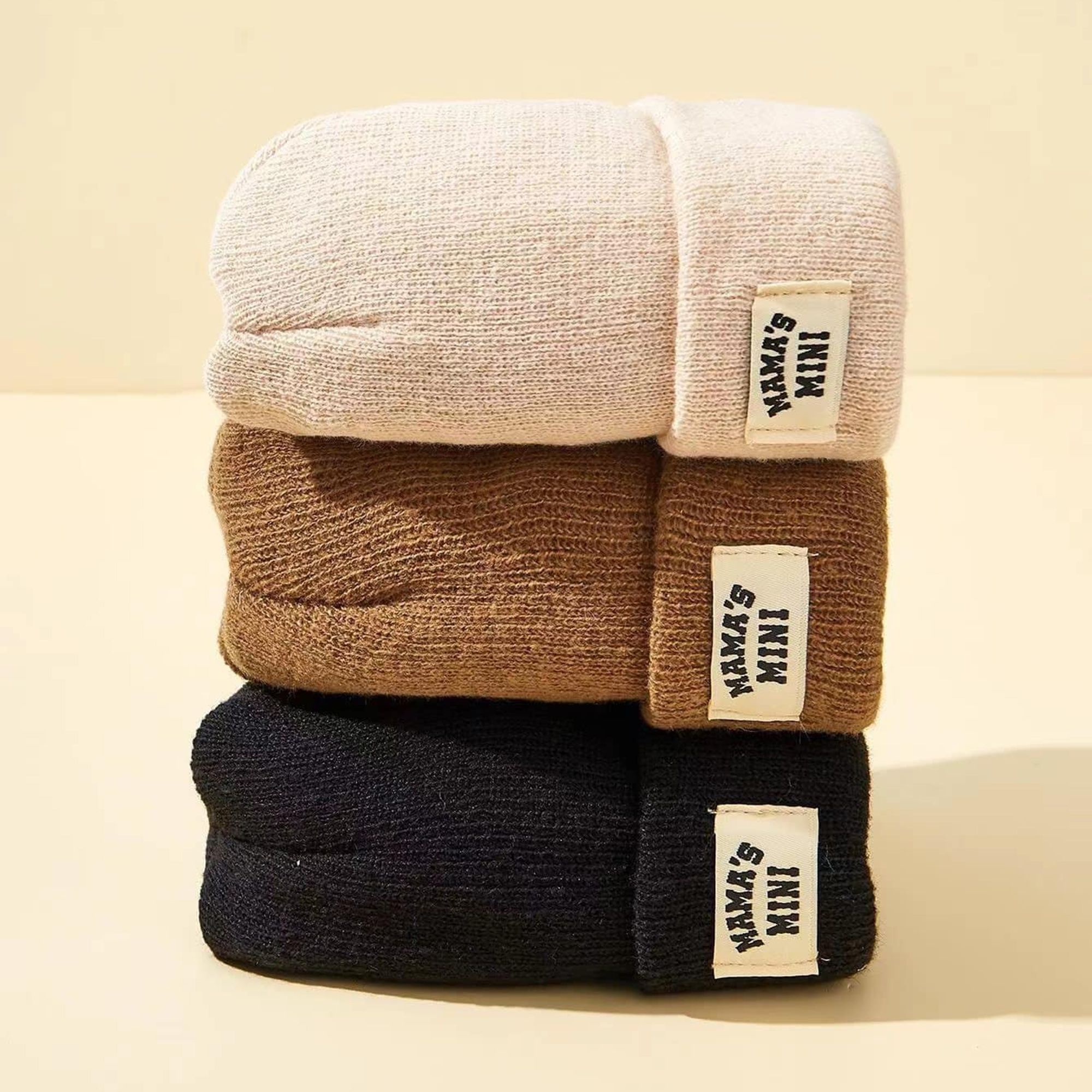 

3-pack toddler/kids Casual Versatile Fashion Warm Knitted Hat
