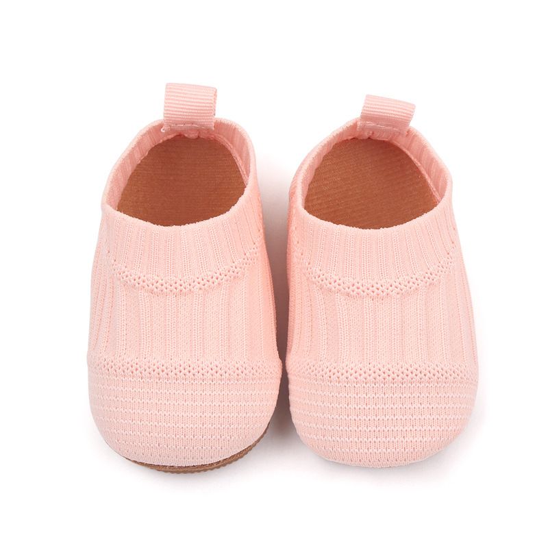 

Baby & Toddler Basic Solid Color Flyknit Prewalker Shoes