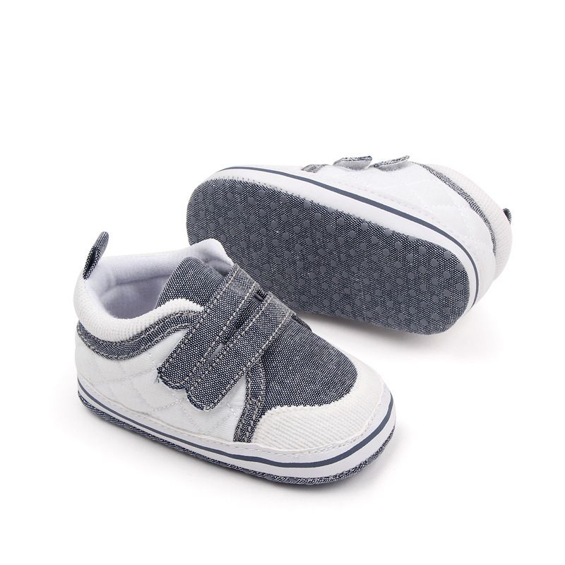 

Baby Boy Colorblock Letter pattern Casual Set or one pair of Shoes
