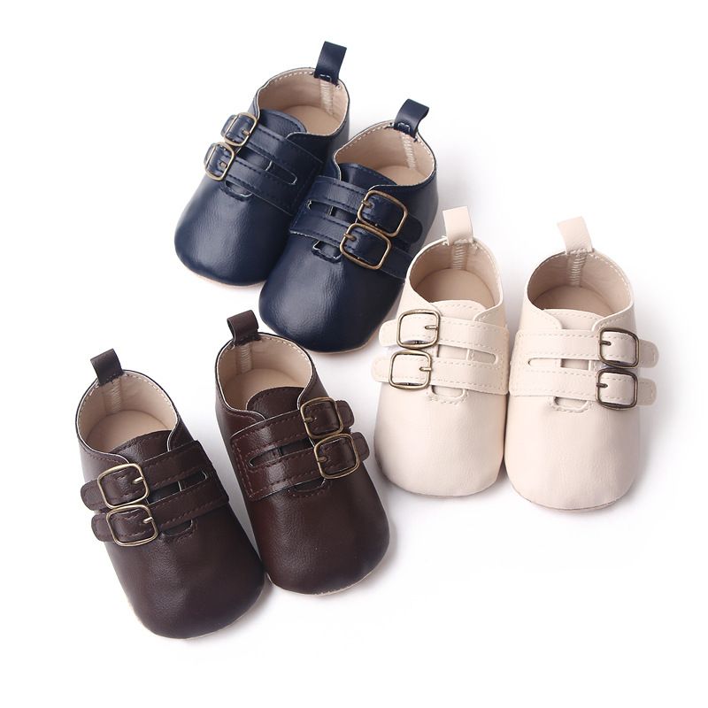 Baby & Toddler Classic Buckle Velcro Prewalker Shoes