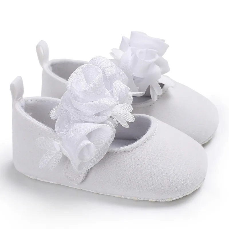 Baby / Toddler Flower Decor Princess Solid Shoes  big image 1