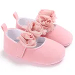 嬰兒 女 甜美 學步鞋 粉色