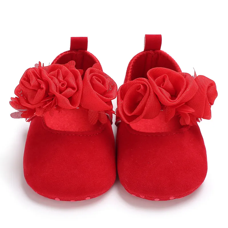 嬰兒 女 甜美 學步鞋 紅色 big image 1
