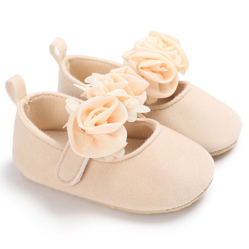 Baby / Toddler Flower Decor Princess Solid Shoes