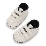 Baby Basic Velcro Soft Sole Prewalker Shoes  image 3
