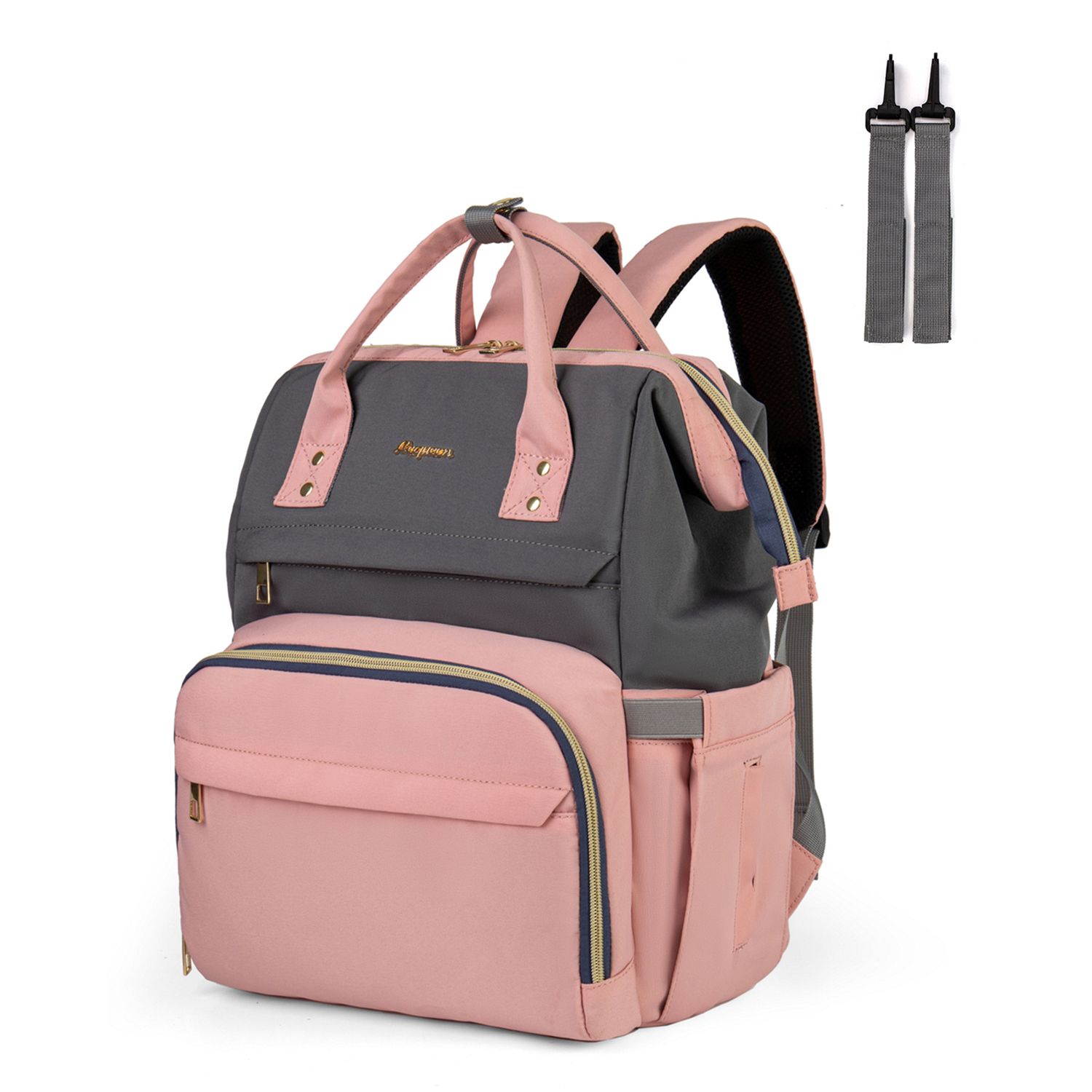 Baby Bag Backpack Baby Bag Multifunction Waterproof Large Capacity Maternity Back Pack With Stroller Straps