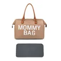 borsa per pannolini tote borsa per mamma con stampa lettera borsa per mamma borsa impermeabile di grande capacità  image 2