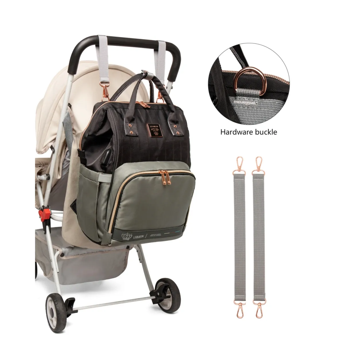 Multi-functional Waterproof Maternity Backpack for Pregnancy and Postpartum   image 5
