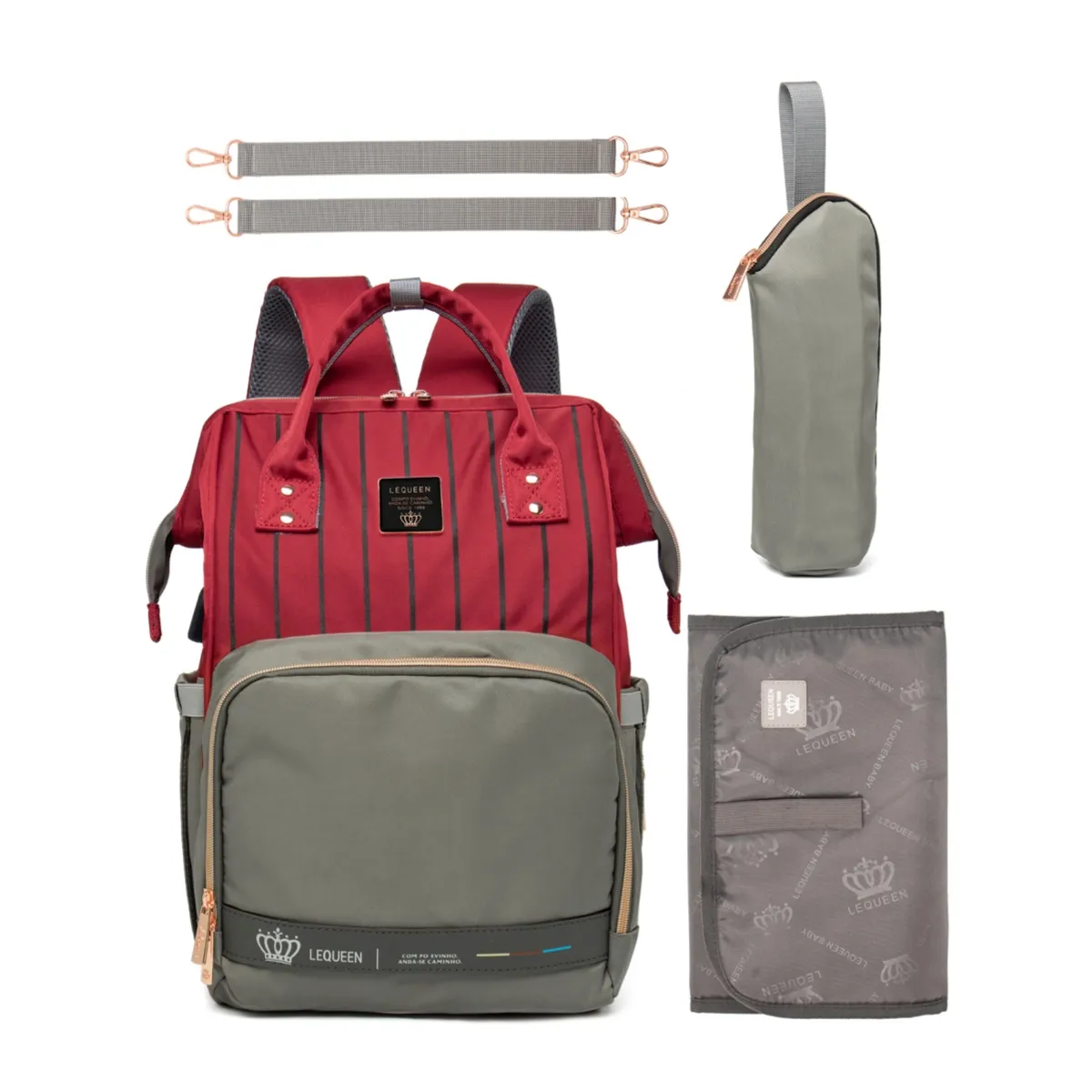 Multi-functional Waterproof Maternity Backpack for Pregnancy and Postpartum  Color-D