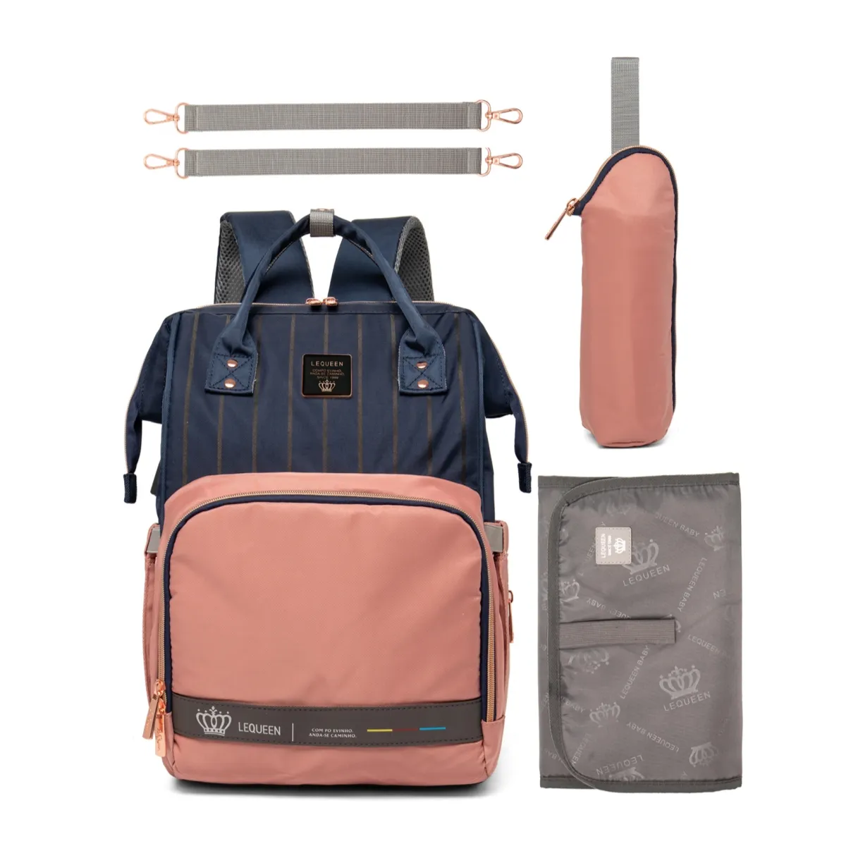 Multi-functional Waterproof Maternity Backpack for Pregnancy and Postpartum  Color-E
