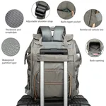 Diaper Bag Backpack, Large-capacity Multi-functional Waterproof Backpack Mummy Bag  image 3