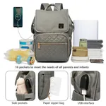 Diaper Bag Backpack, Large-capacity Multi-functional Waterproof Backpack Mummy Bag  image 5