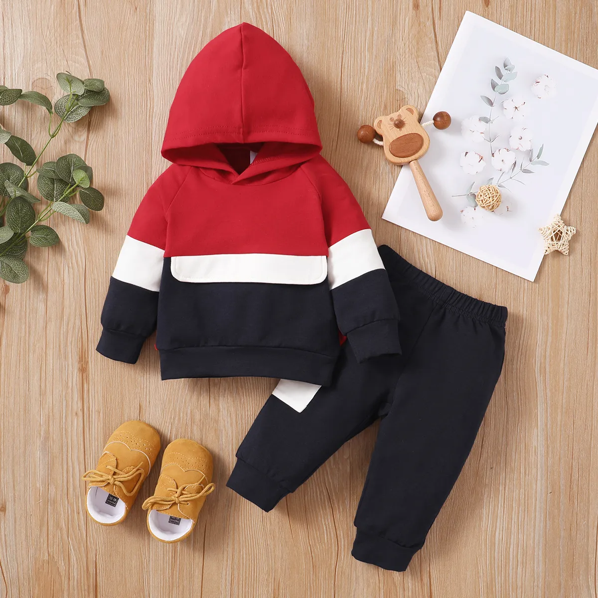2 unidades Bebé Unissexo Casual Conjunto para bebé  big image 1