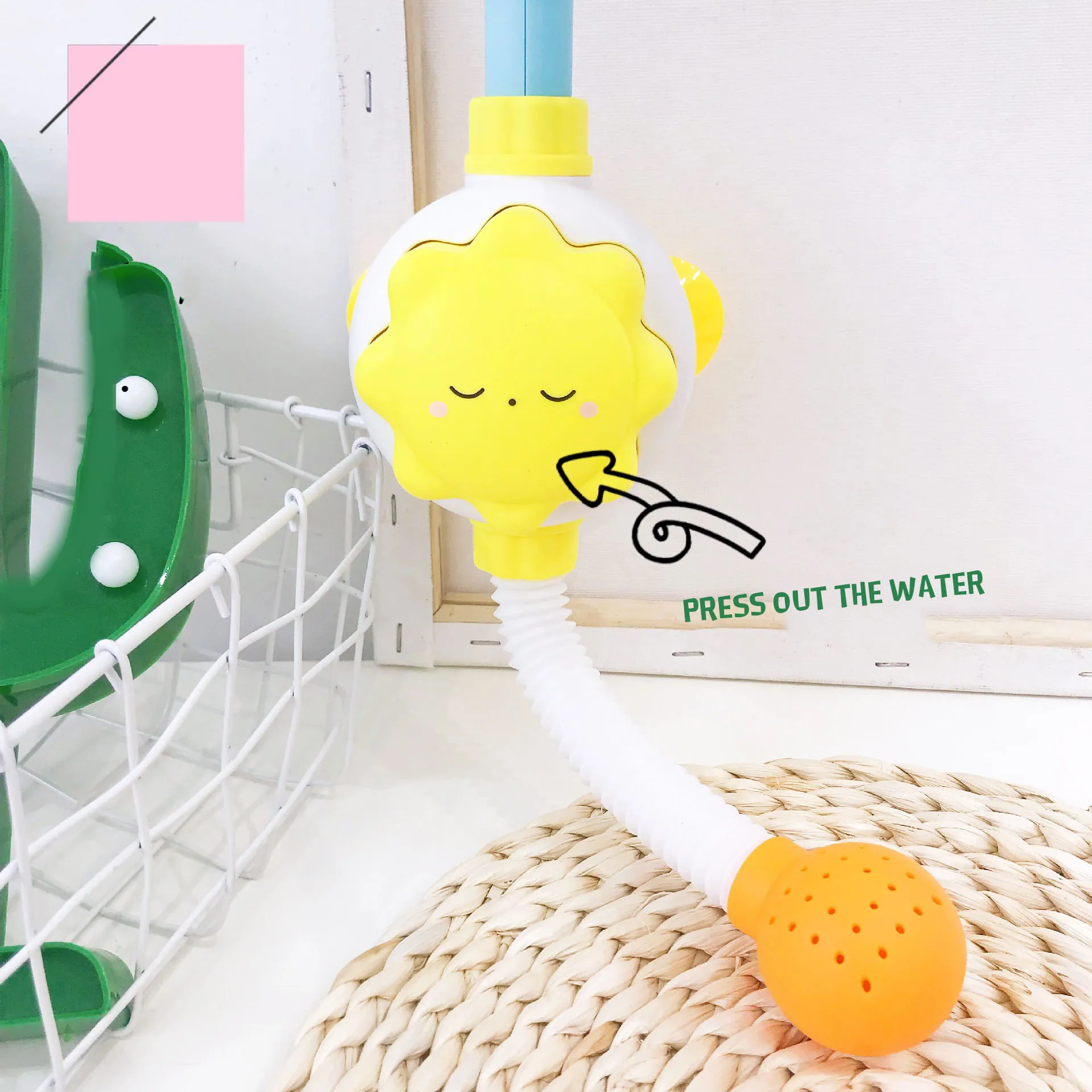 Bath Toys Baby Water Game Cloud Model Faucet Shower Water Spray Toy Swimming Water Toys Toddler Kids Gift  image 5