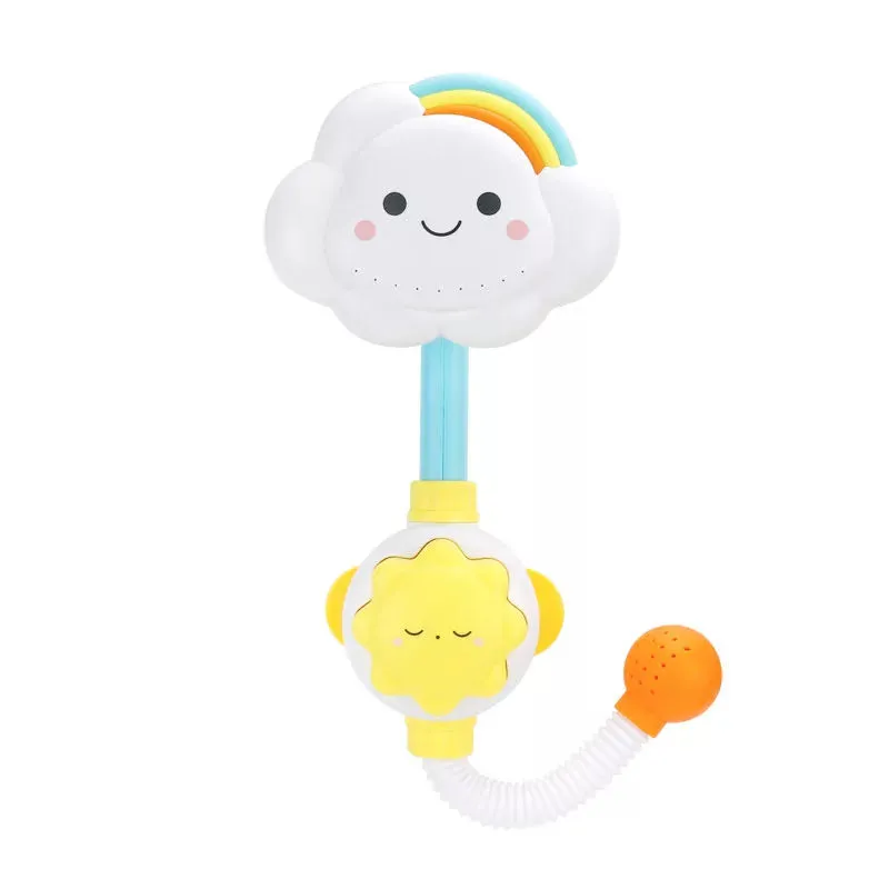 Bath Toys Baby Water Game Cloud Model Faucet Shower Water Spray Toy Swimming Water Toys Toddler Kids Gift  big image 7