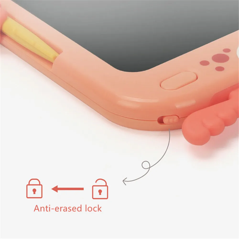 Electronic Doodle Pad LCD Writing Board Drawing Red image 3