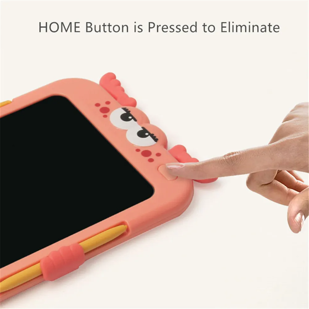 Electronic Doodle Pad LCD Writing Board Drawing Red image 4