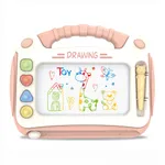 Magnetic Drawing Board Kids Erasable Doodle Board Writing Painting Sketch Pad Educational Learning Toy Pink