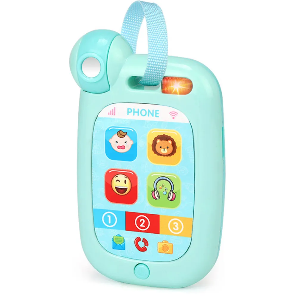 

Mobile Phone Toy Early Education Story Machine Infants Baby Soothing Crying Toys